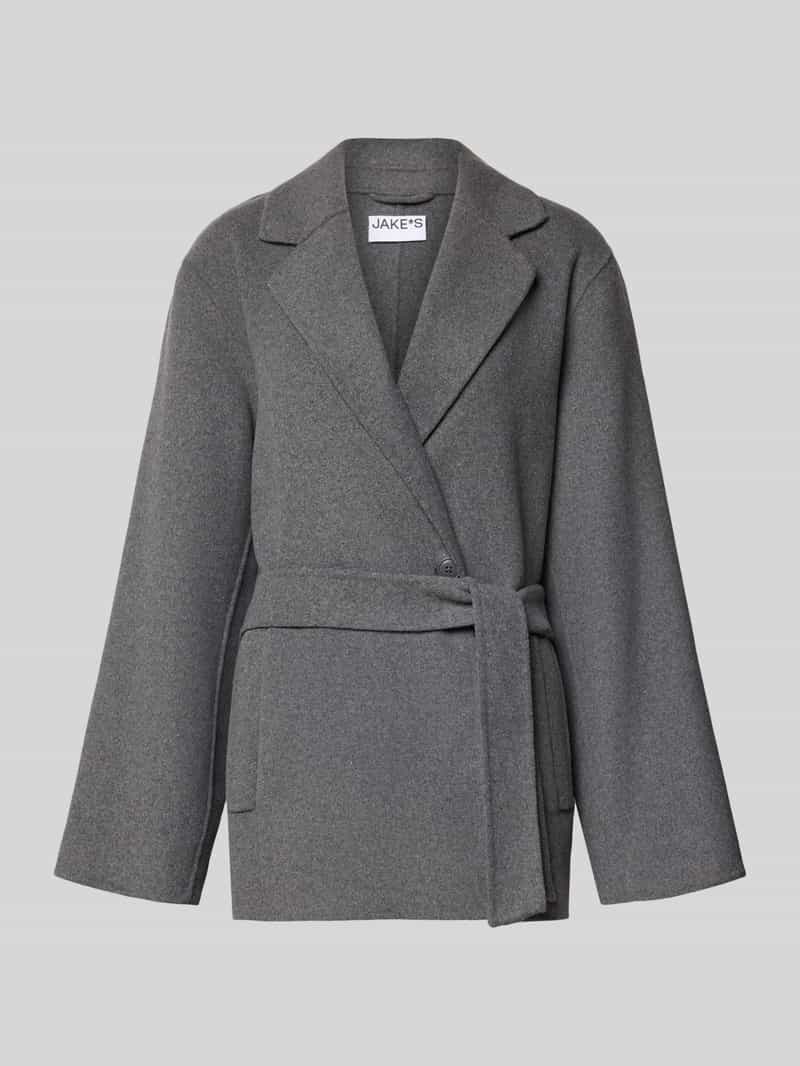 Jake*s Casual Jack met viscose in wikkellook