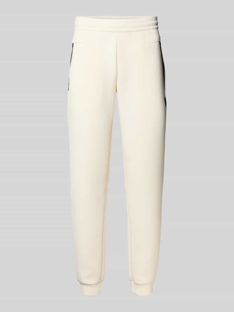 EA7 Emporio Armani Relaxed fit sweatpants met logo-applicatie model 'Train'