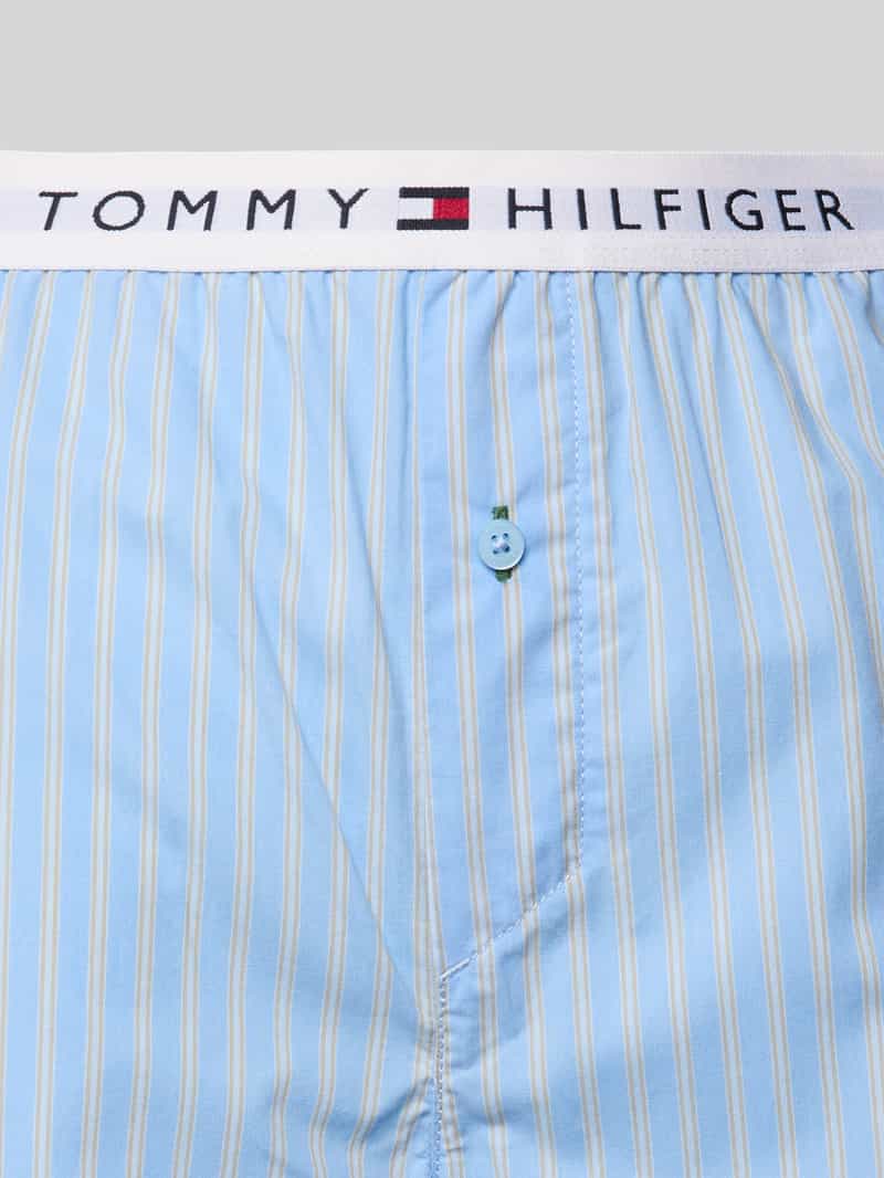 Tommy Hilfiger Regular fit pyjamabroek van pure scheerwol