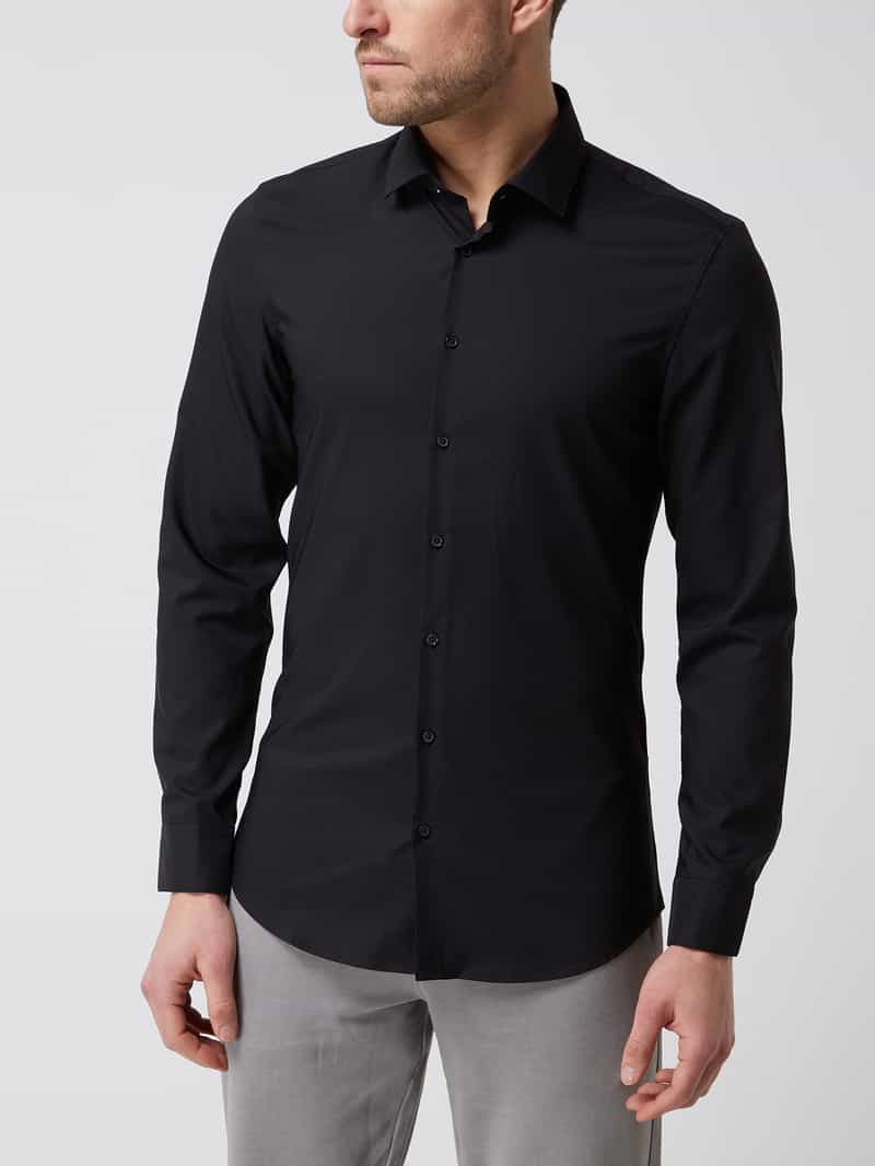 Super slim fit zakelijk overhemd met stretchgehalte Jake*s