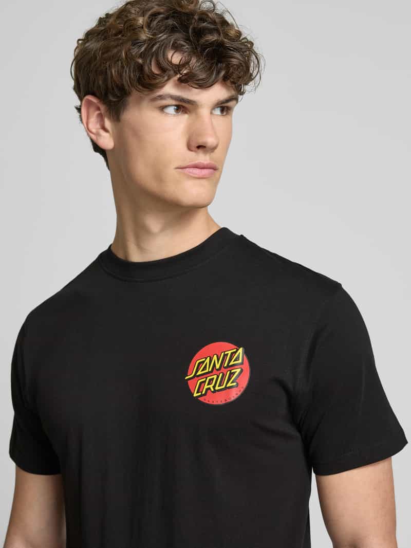 Santa Cruz T-shirt met labelprint