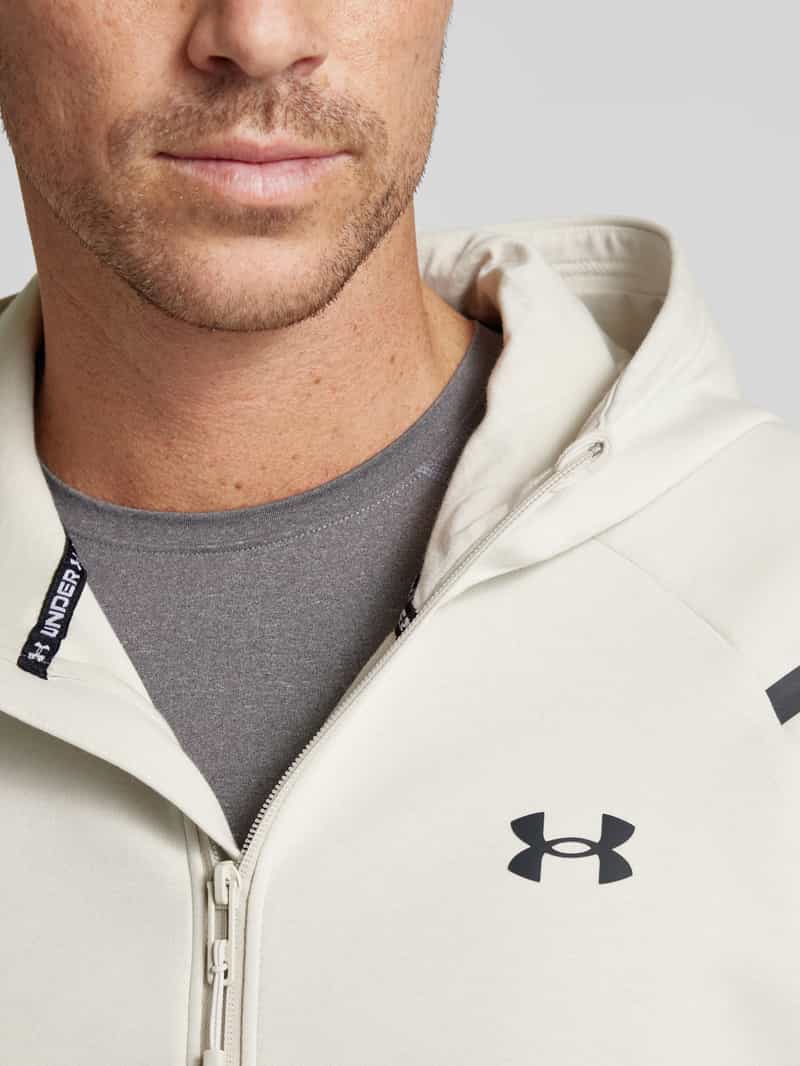 Under Armour Sweatjack met tweewegsritssluiting model 'Unstoppable'