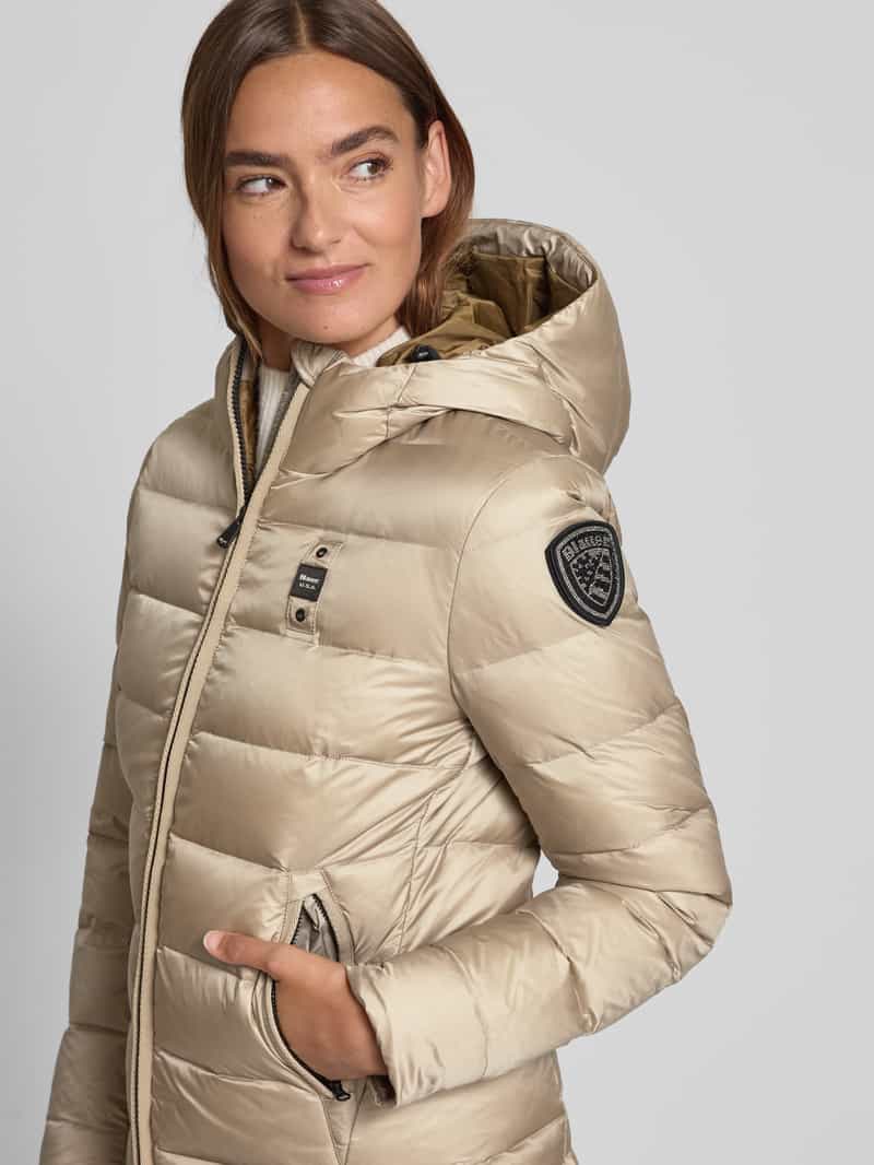 Blauer Usa Donsjack met tweewegritssluiting model 'CHARME'