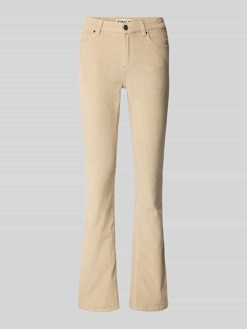 Only Flared corduroy broek van katoenmix model 'MARY'