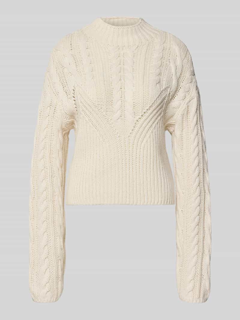 Noisy May Slim fit pullover in gebreide look model 'Haysa'