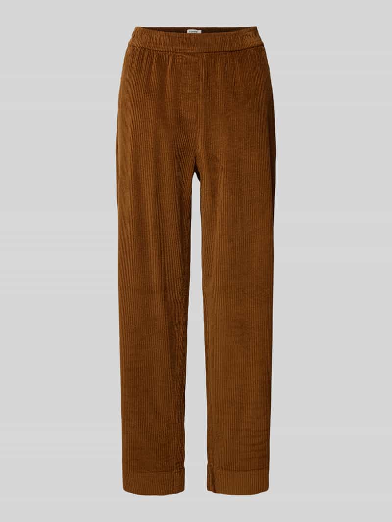 b.Young Corduroy broek met elastische band model 'Dixian'