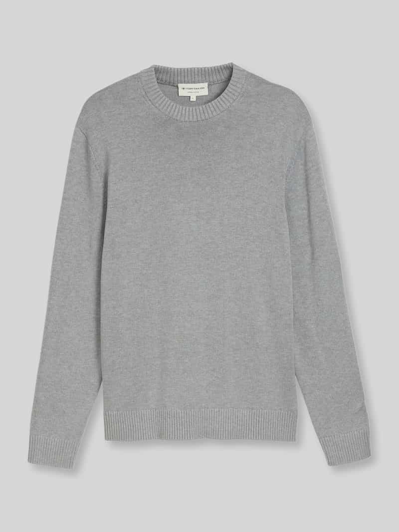 Tom Tailor Regular fit pullover van puur katoen
