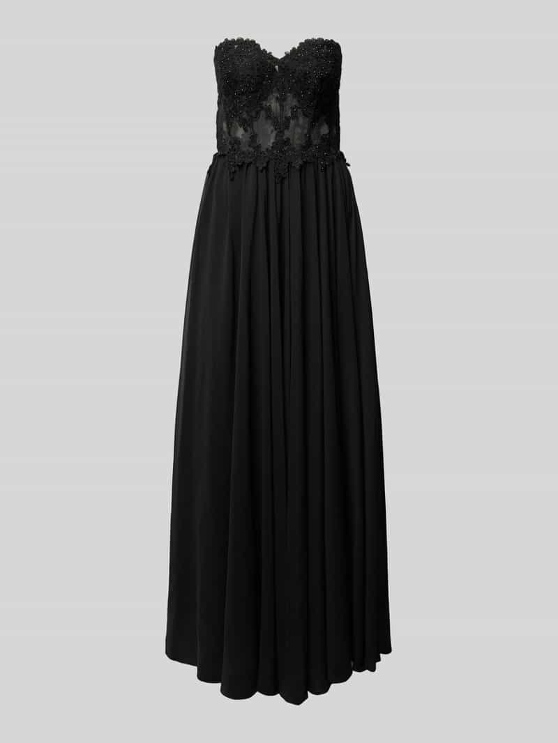 Mascara Avondjurk met gehaakt kant