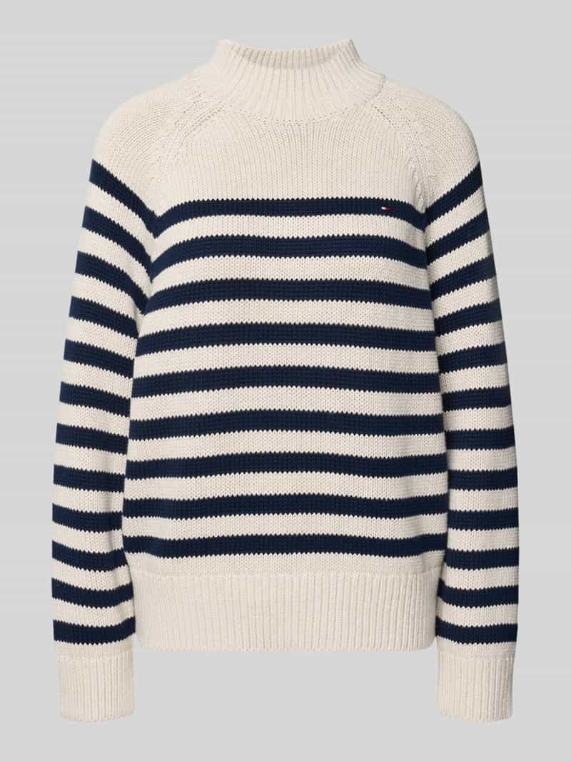 Tommy Hilfiger Loose fit gebreide pullover van puur katoen