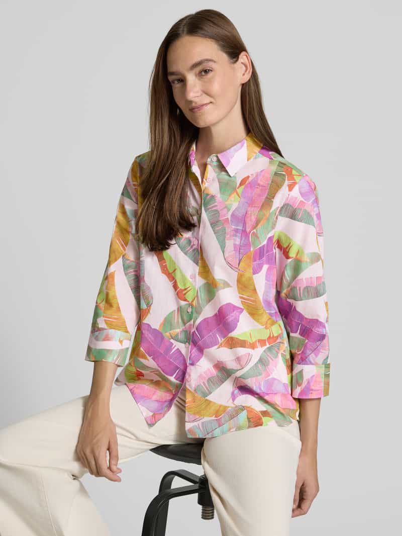 Eterna Overhemdblouse met knoopsluiting