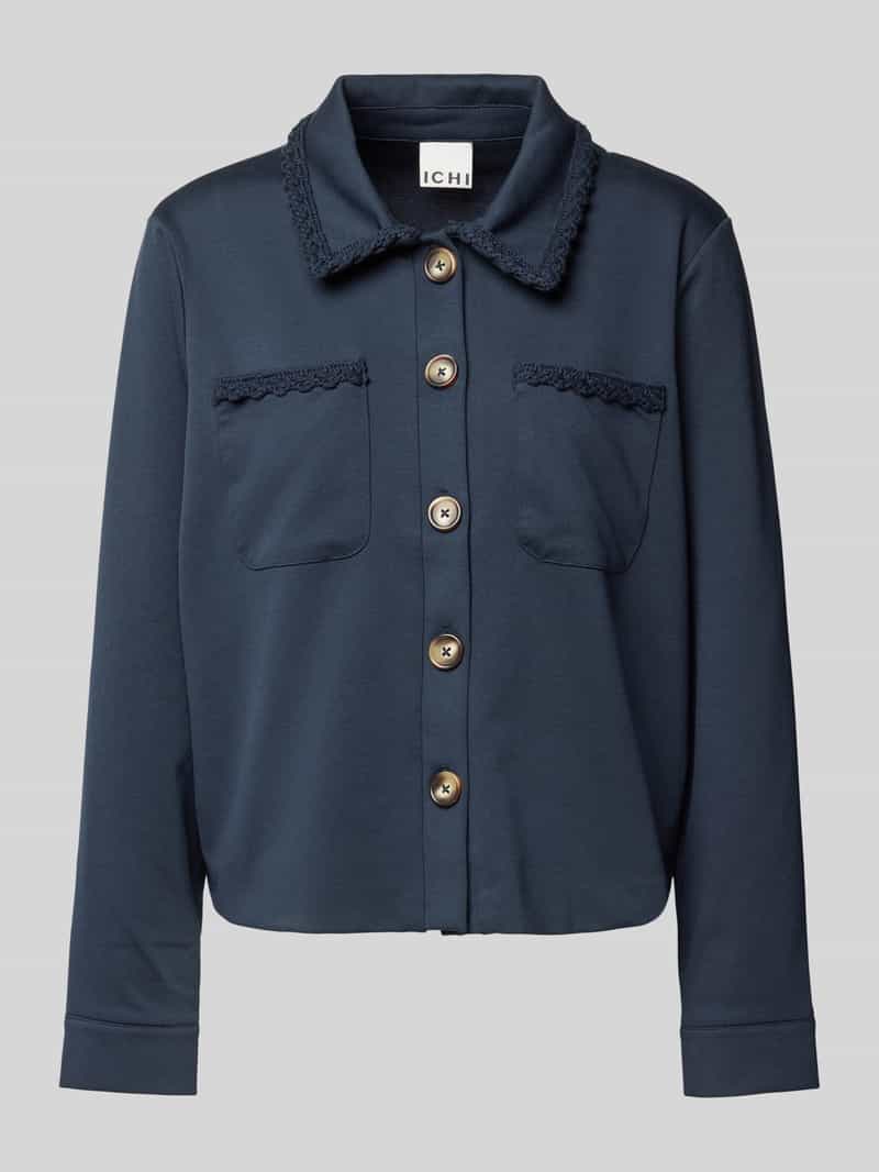 Ichi Blazer met opgestikte borstzakken model 'SIMONSE'