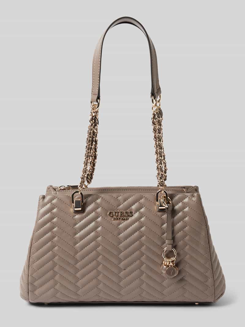 Guess Handtas met labelapplicatie model 'ANNING'