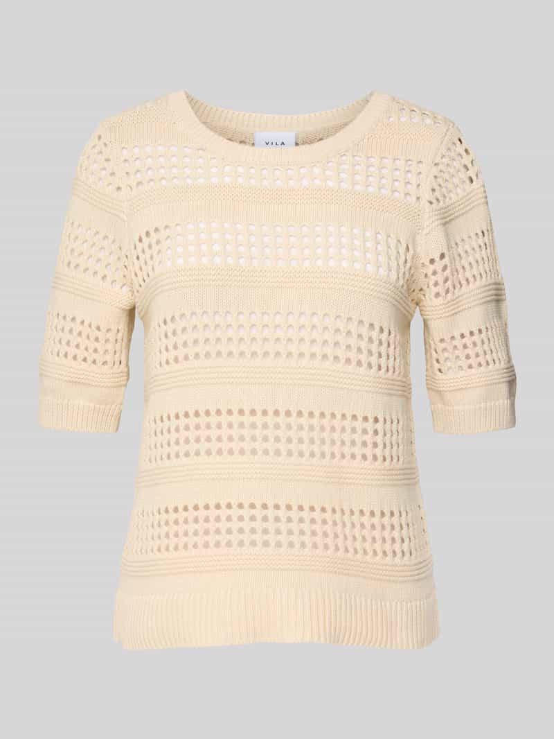 Vila Gebreide pullover met 1 2-mouwen model 'ELINJA'