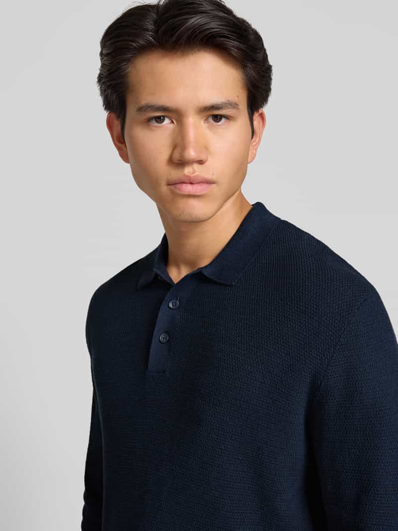 jack & jones Gebreide pullover met kentkraag