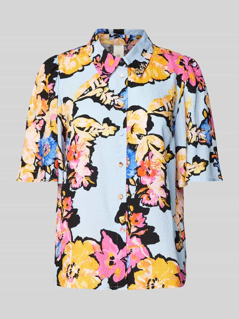 YAS Blouse van viscose met bloemenmotief model 'SINNA'