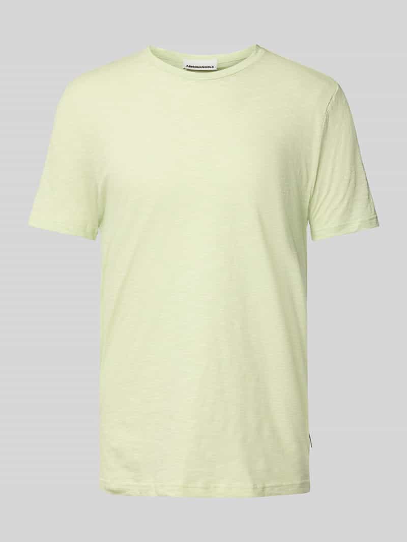 Regular fit T-shirt van puur katoen