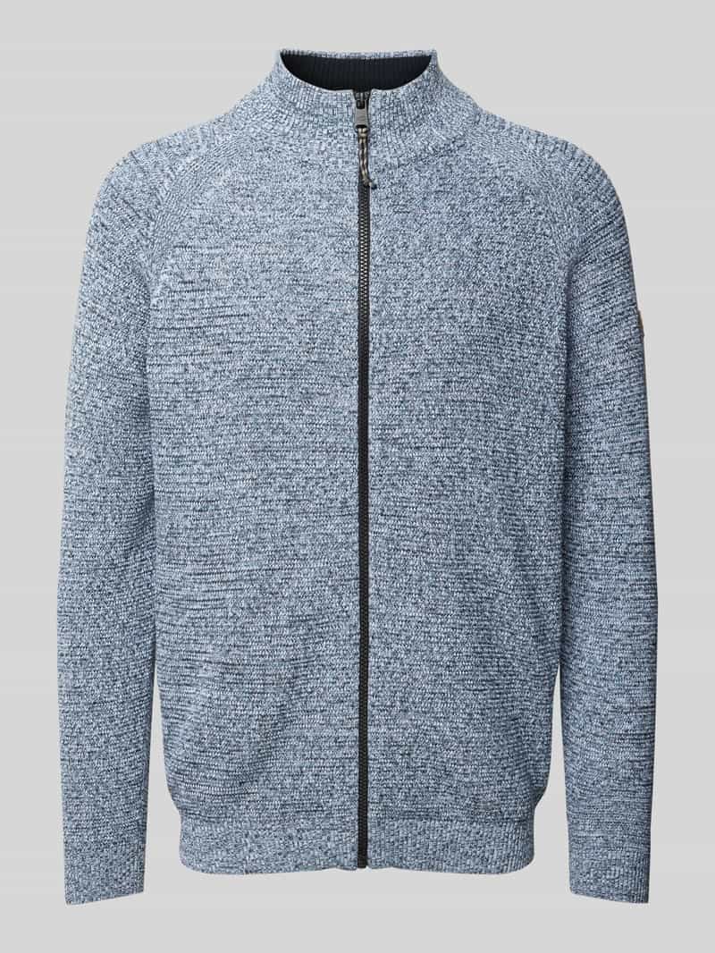 camel active Gebreid jack met ritssluiting