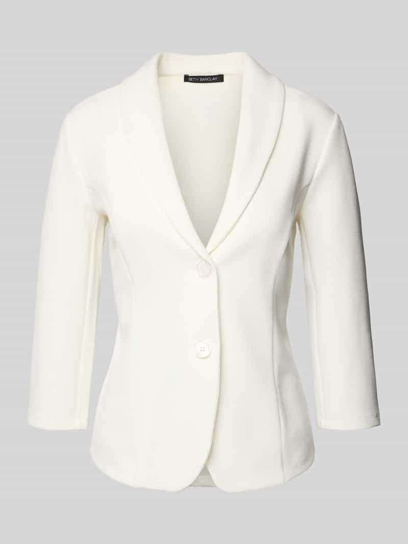 Betty Barclay Slim fit blazer met 3 4-mouwen