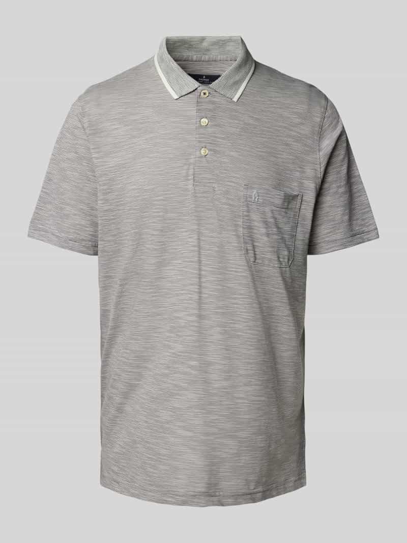 RAGMAN Regular fit poloshirt met borstzak