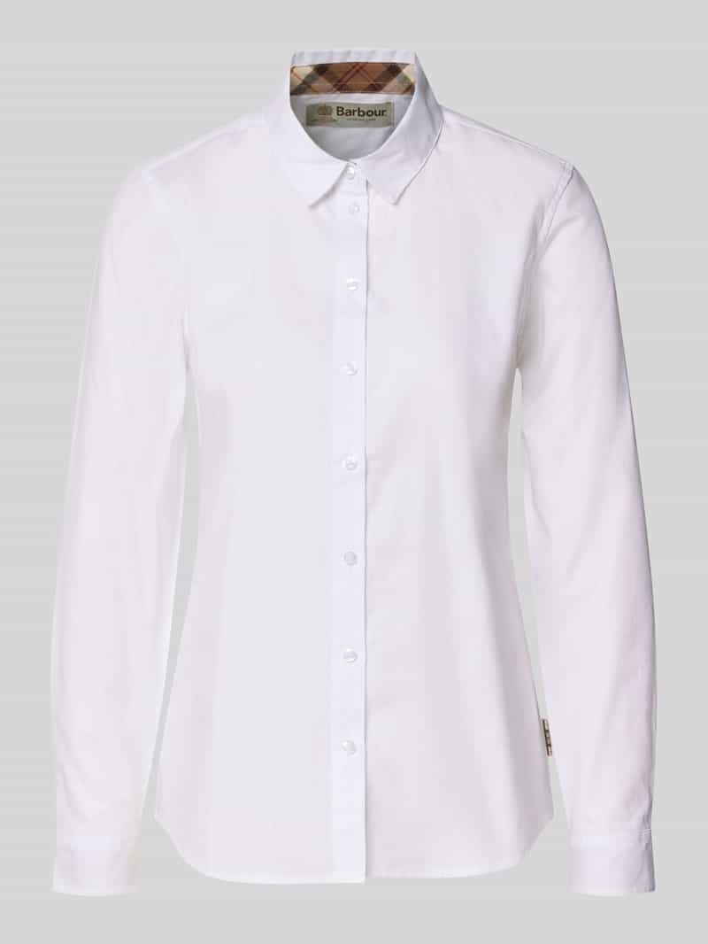 Barbour Regular fit overhemdblouse van puur katoen model 'DERWENT'
