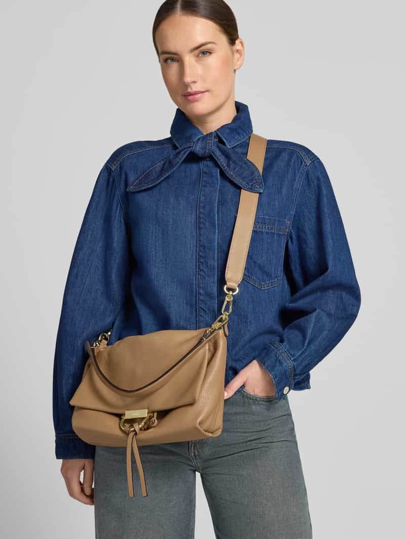 Abro Shoulderbag van echt leer model 'NANA' leo, foto 3