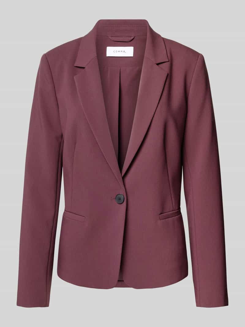 comma Blazer met reverskraag