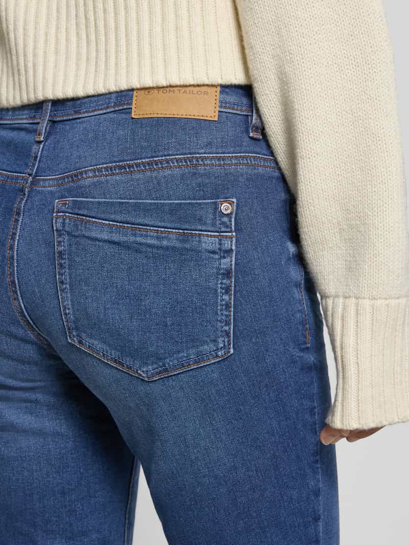 Tom Tailor Straight fit jeans van katoenmix model 'LIVA STRAIGHT'