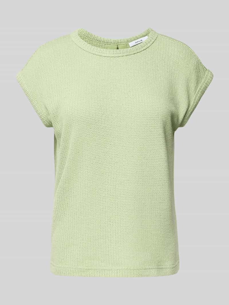 Opus Gebreide top met kapmouwen model 'Spunki'