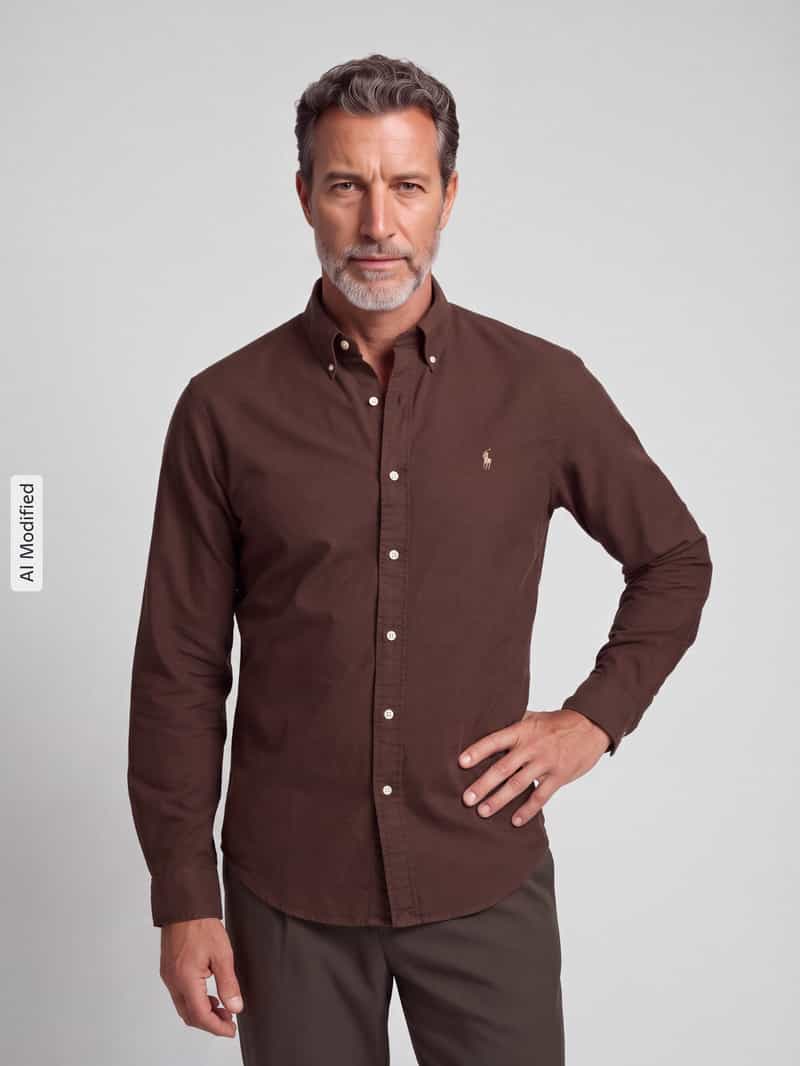 Polo Ralph Lauren Regular fit klassiek vrijetijdsoverhemd met geborduurd logo