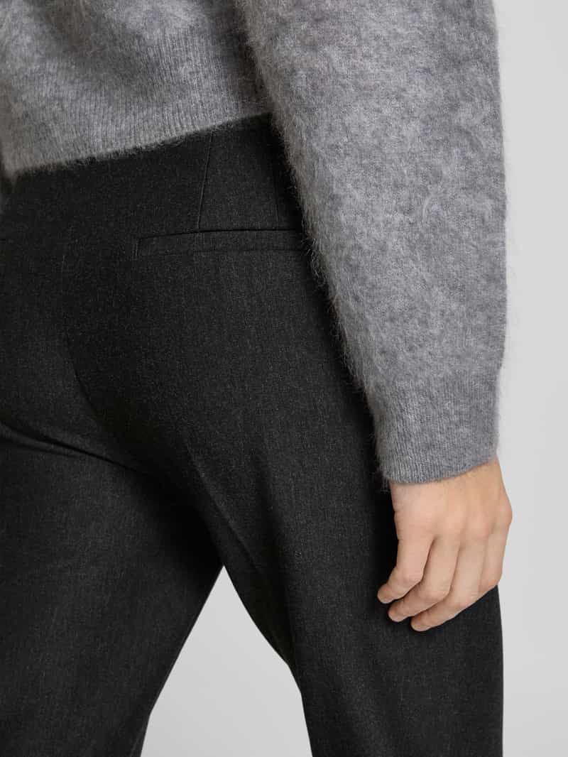 CAMBIO Stoffen broek met bandplooien model 'KRYSTAL'