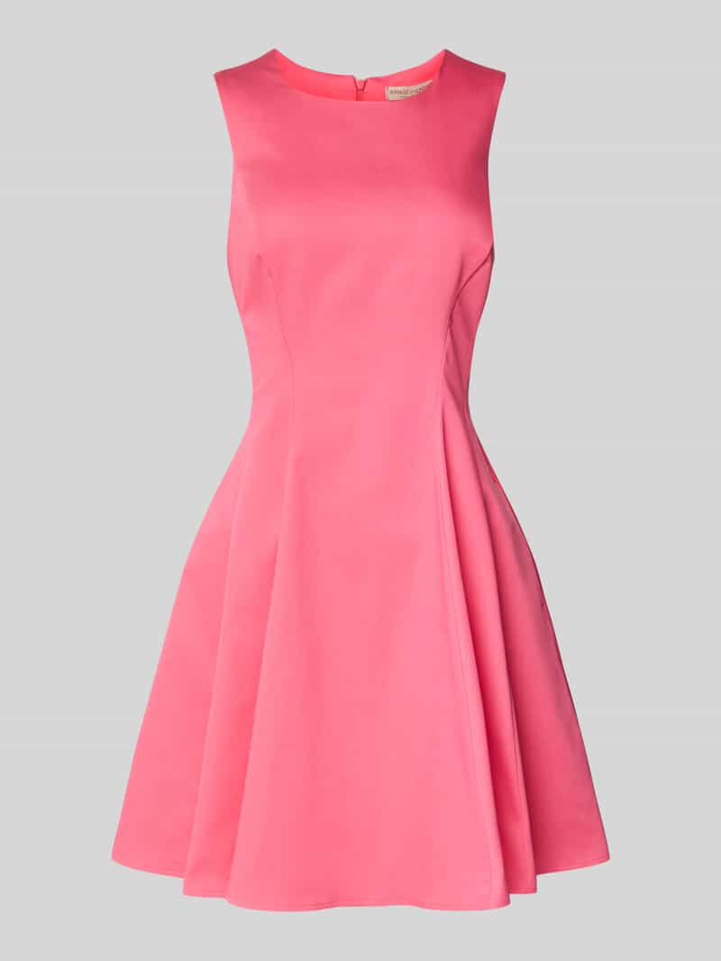 RINASCIMENTO Cocktailjurk met ronde hals