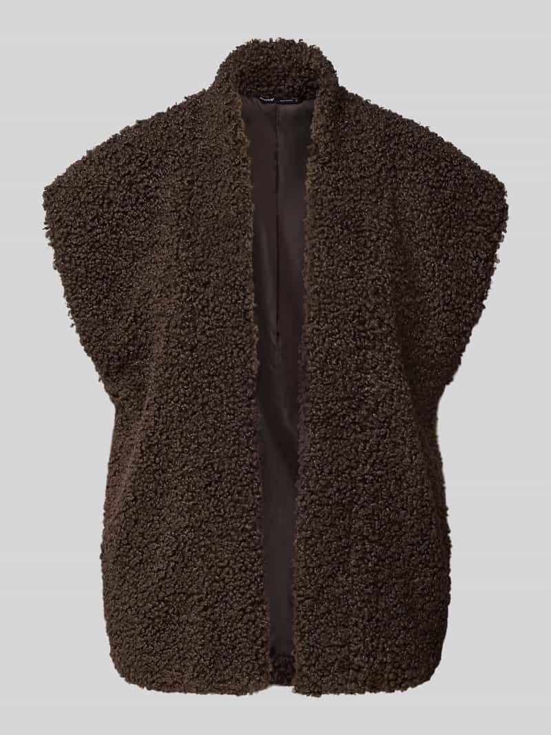 Only Relaxed fit gilet in teddybontlook model 'NAYA'