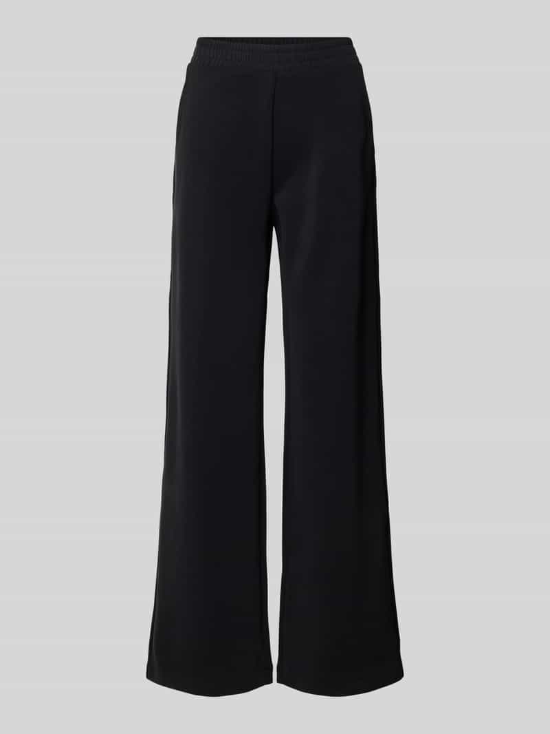 Jake*s Casual Wide fit stoffen broek met elastische band
