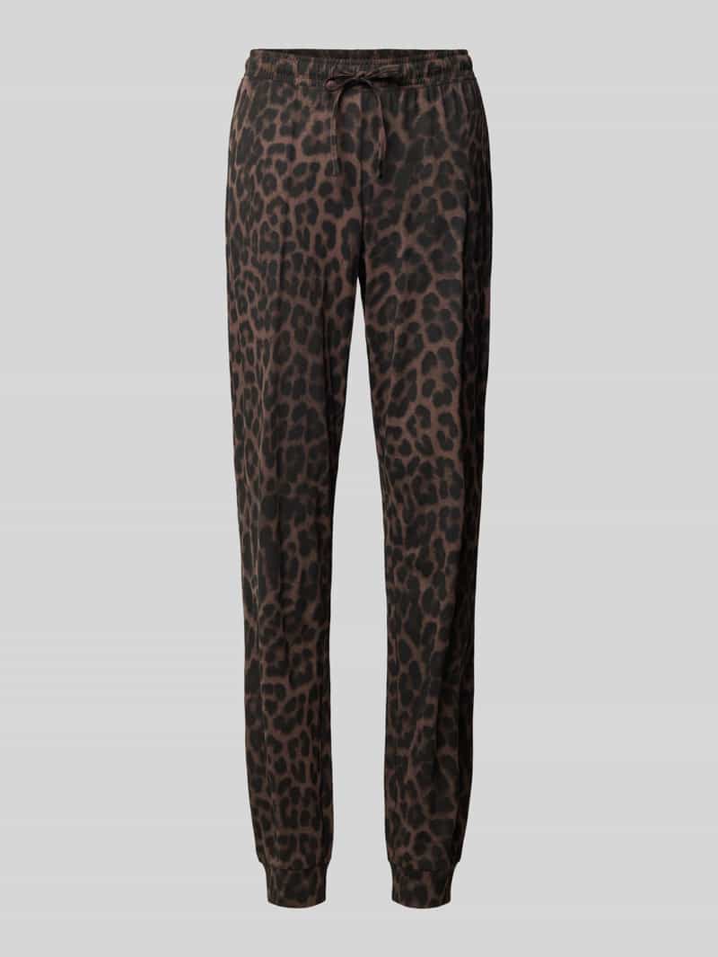 Jake*s Casual Regular fit pyjamabroek van puur katoen