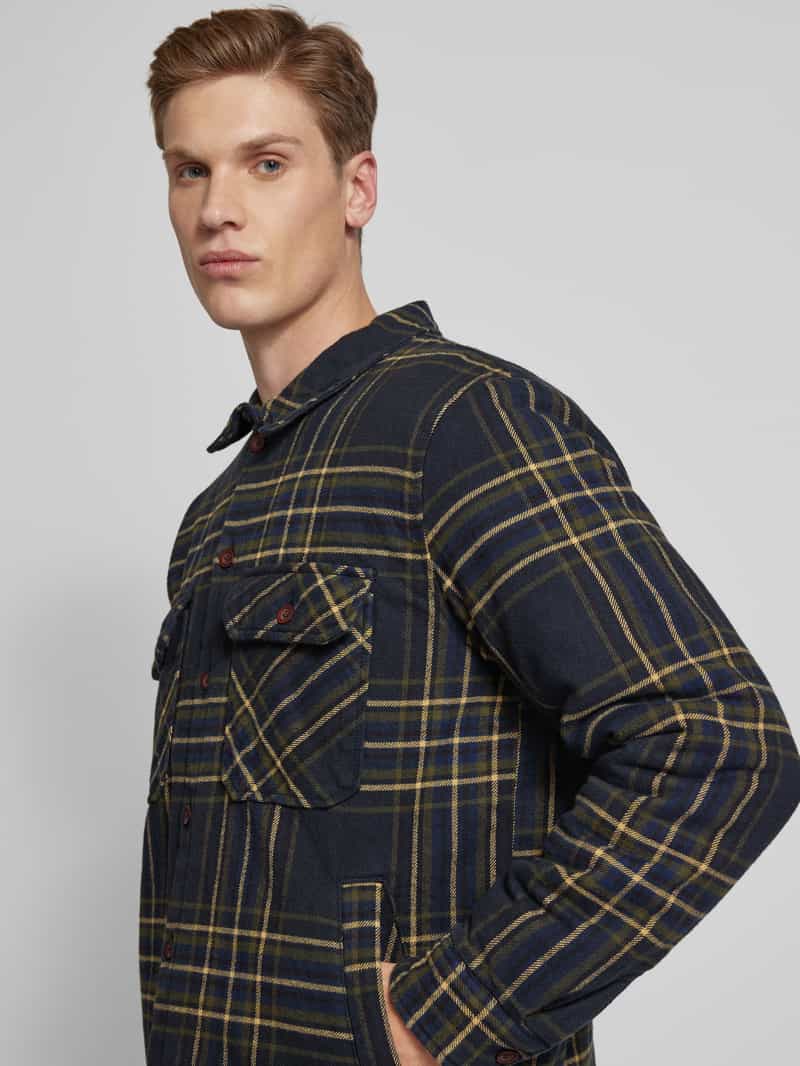 Superdry Regular fit overhemdjack met kentkraag model 'Surplus'