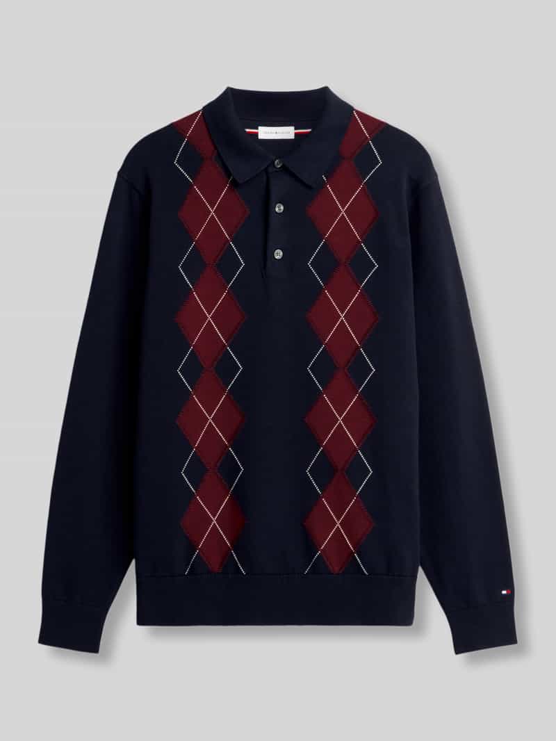 Tommy Hilfiger Regular fit pullover van puur katoen