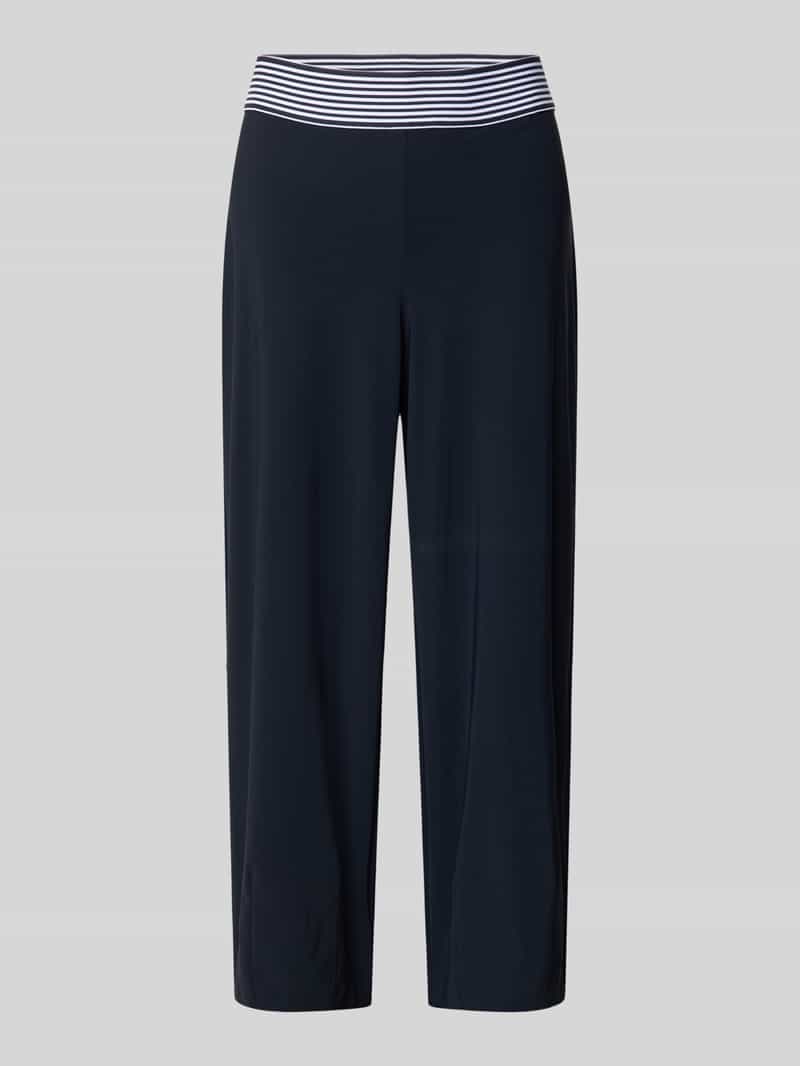 RAFFAELLO ROSSI Wide leg culotte met elastische band model 'RENÉE'