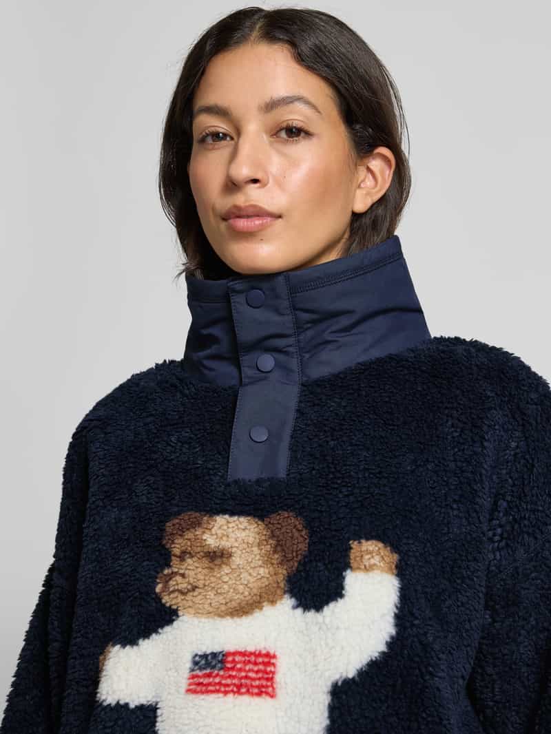 Polo Ralph Lauren Gebreide pullover met opstaande kraag