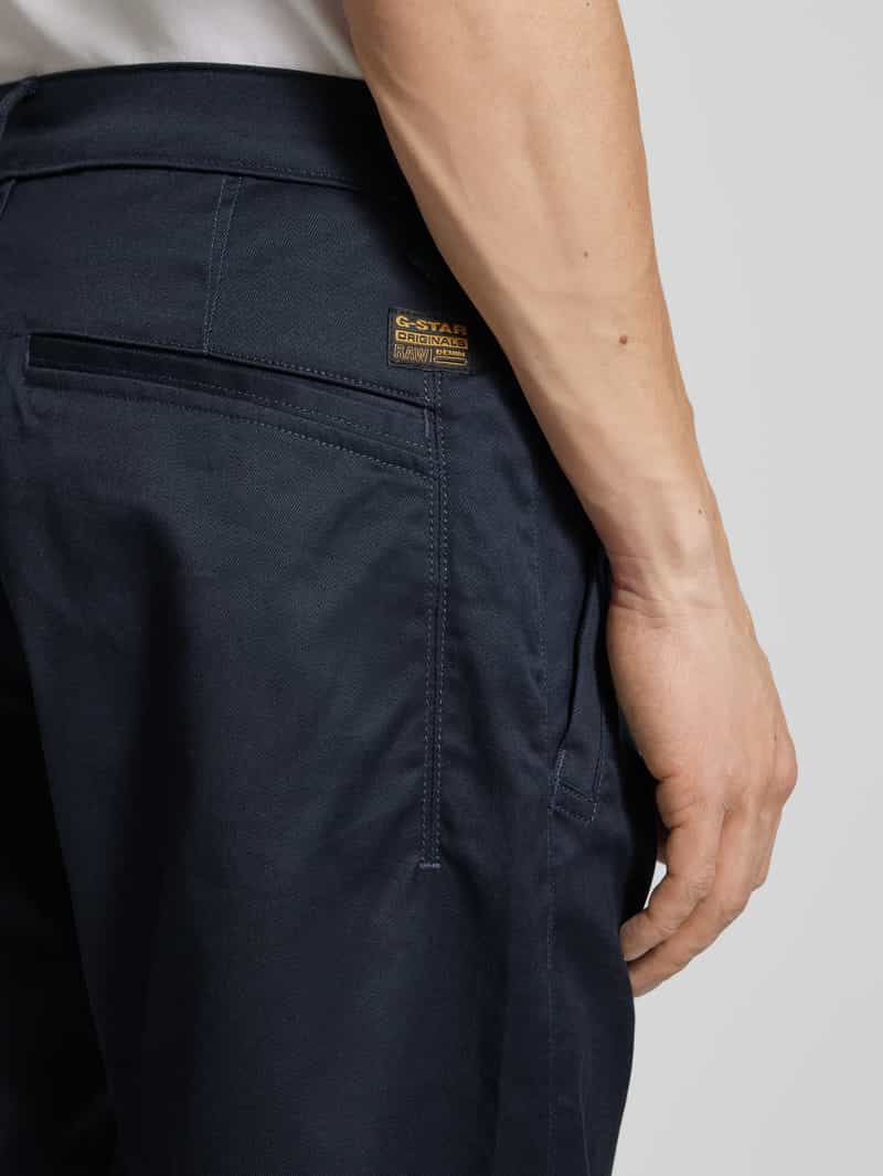 G-Star Raw Tapered fit chino met ceintuurlussen model 'Morry'