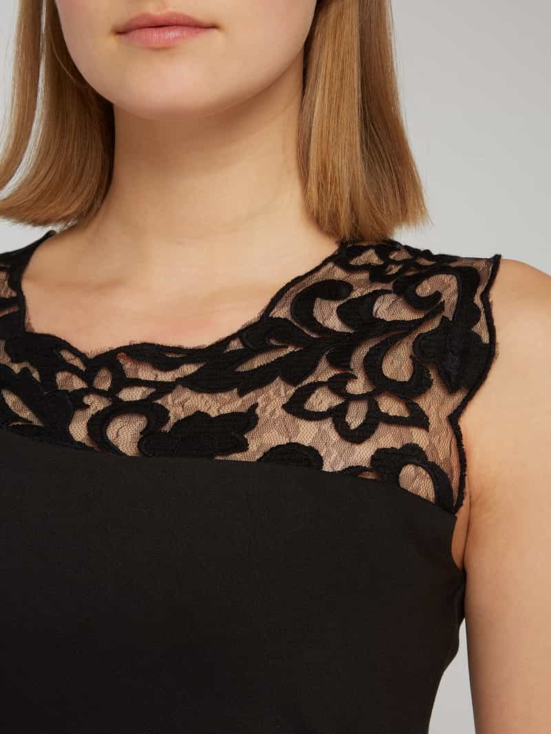 Kaffe Jurk met drapering en plooien
