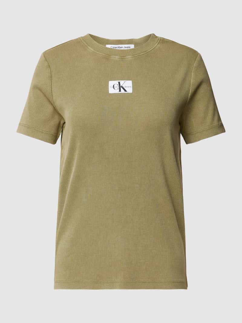 Calvin Klein Jeans T-shirt met labelmotief