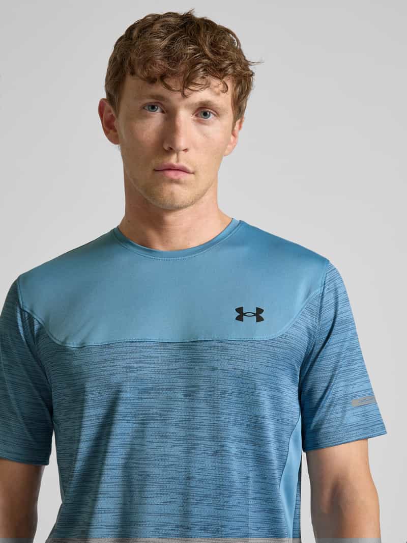Under Armour Regular fit T-shirt met logoprint model 'Tech'