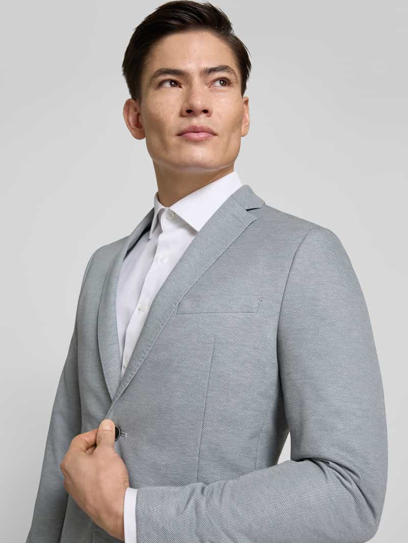 s.Oliver BLACK LABEL Slim fit colbert in tweekleurige piqué-jersey model 's.O JOGG'