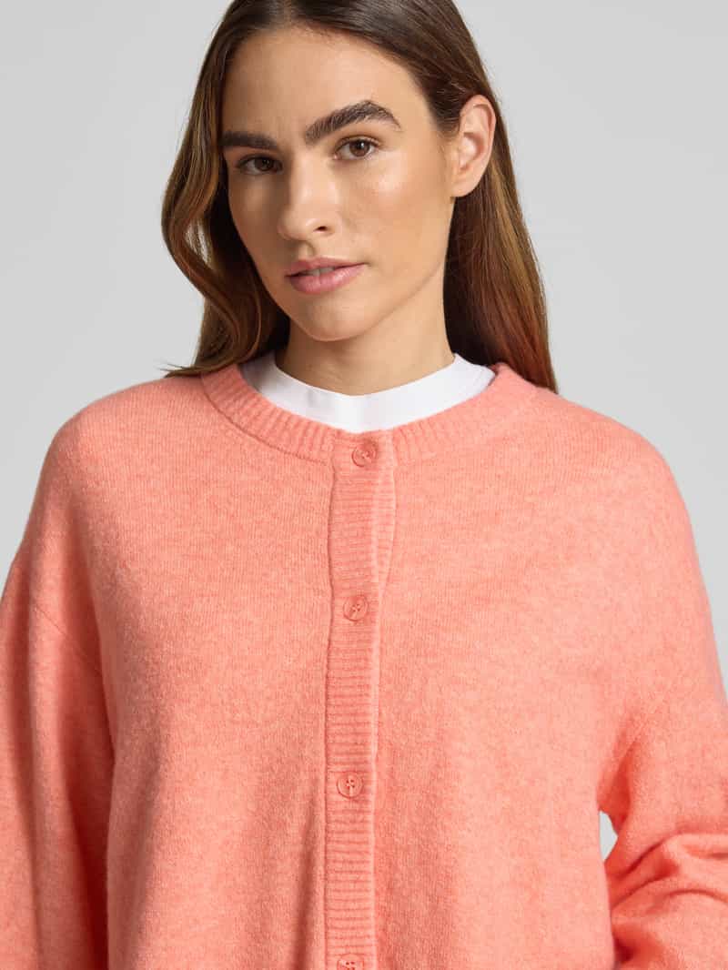 American vintage Oversized gebreid jack met knoopsluiting model 'DAMSVILLE'