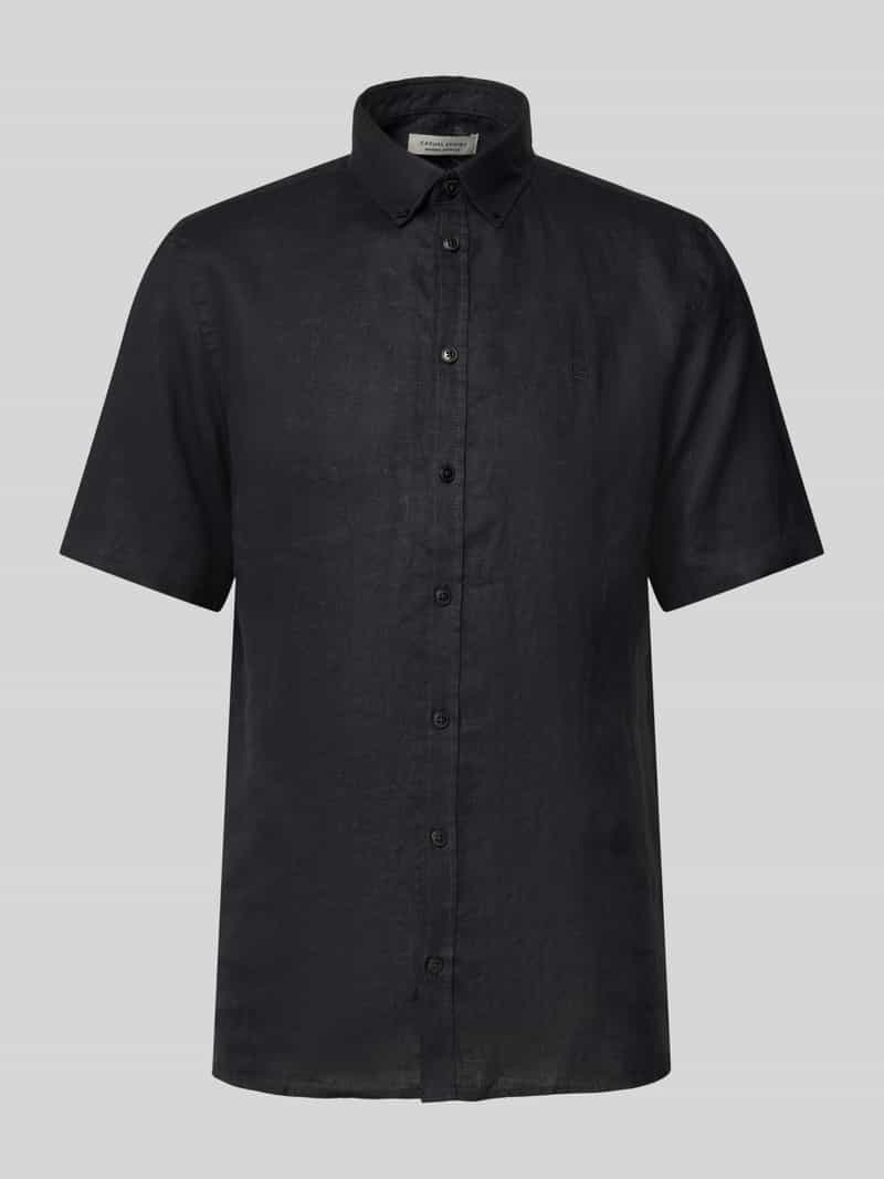 casual friday Slim fit vrijetijdsoverhemd met button-downkraag model 'Anton'