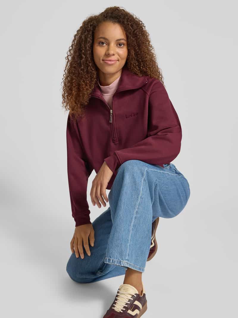 LeGer by Lena Gercke Regular fit pullover met ritssluiting model 'Meret'