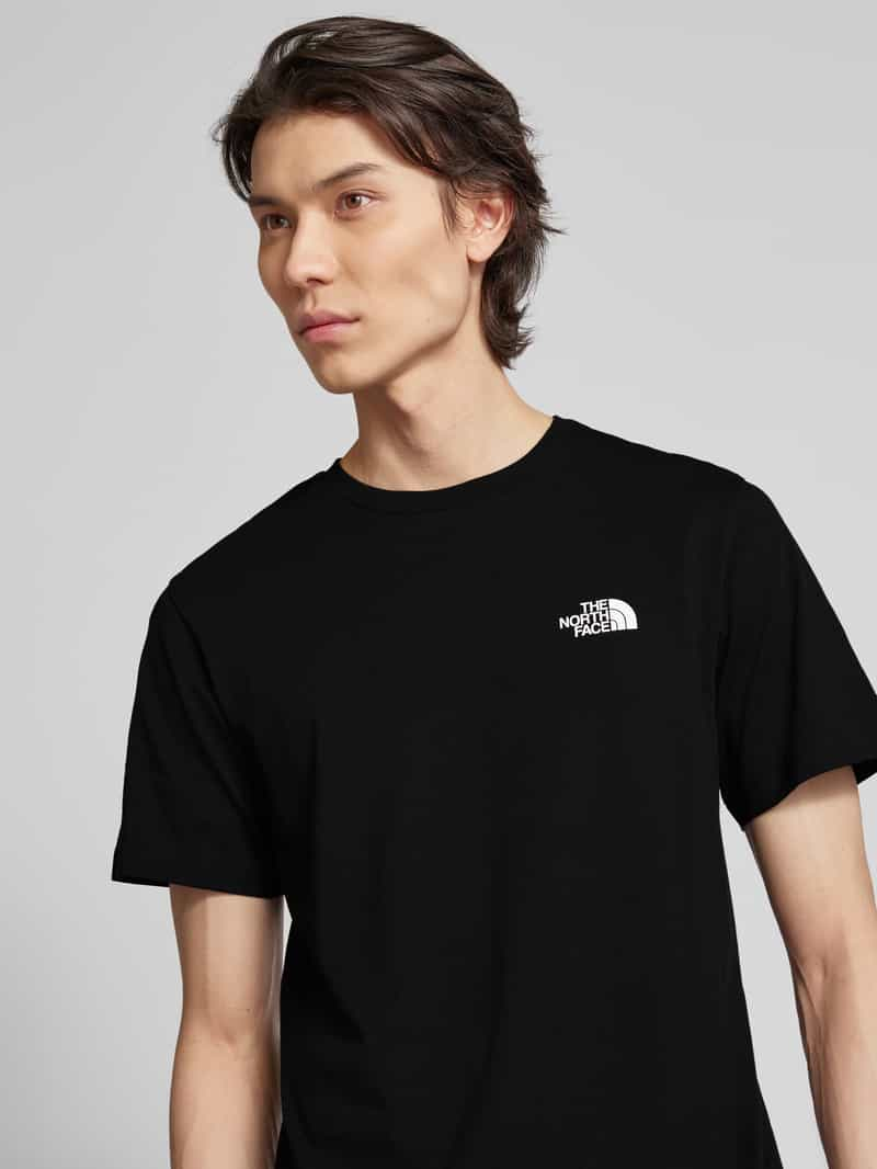 The North Face T-shirt met labelprint model 'SIMPLE DOME'