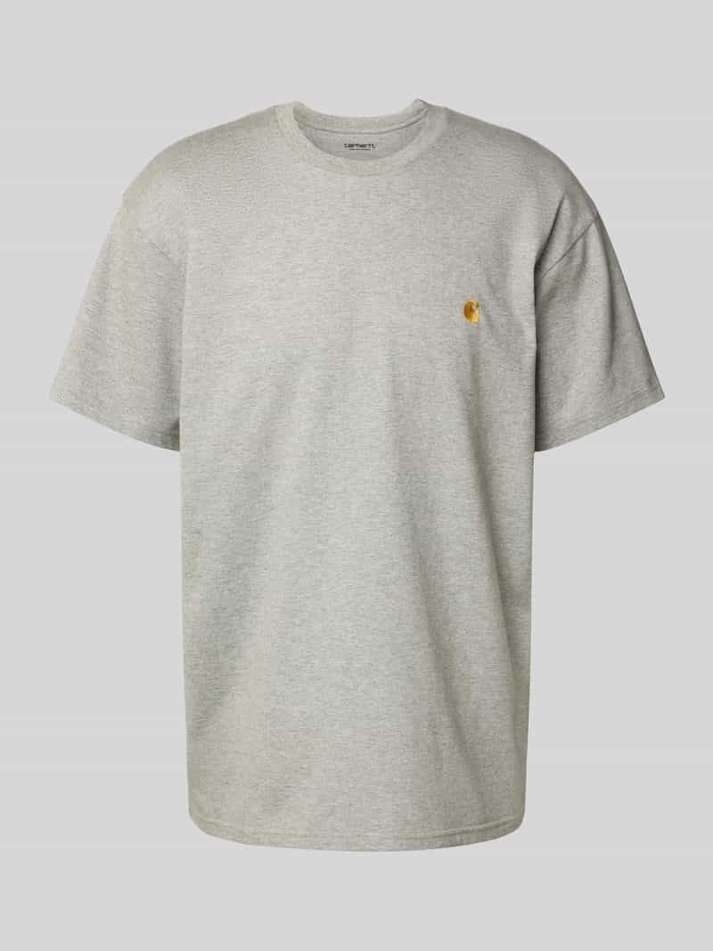 T-shirt met labelstitching