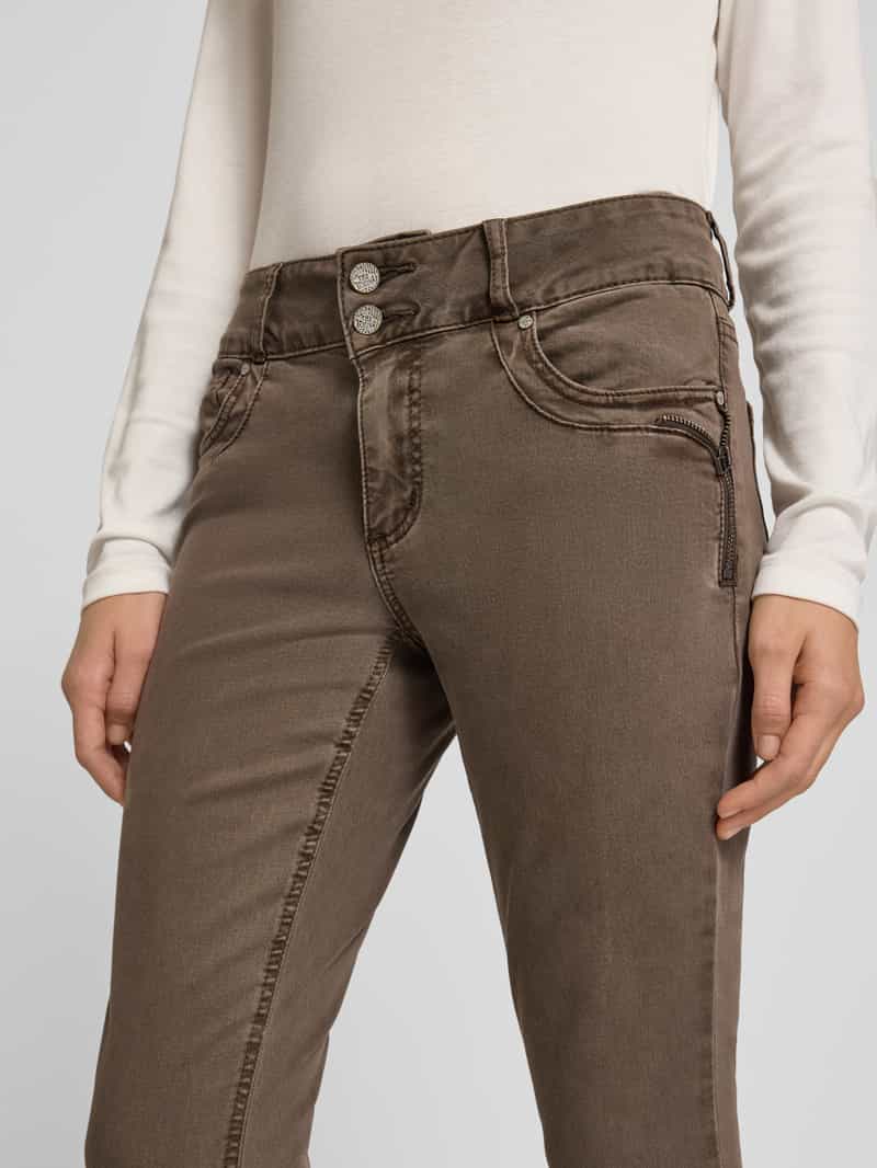 Buena Vista Korte broek met steekzakken model 'TUMMYLESS Z CROPPED'