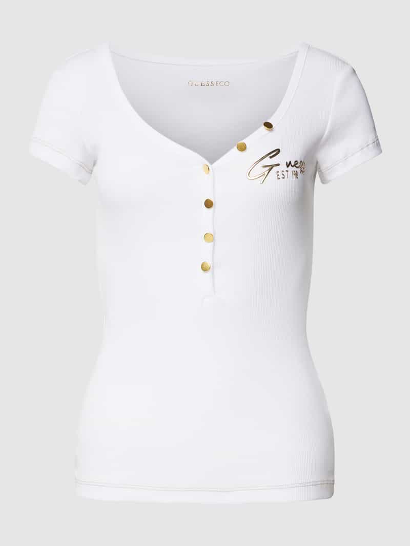 Guess Top met labelapplicatie model 'HENLEY OLYMPIA'